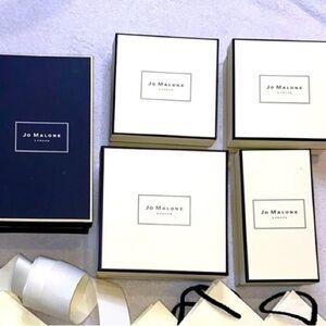 BUNDLE: Jo Malone empty packaging 5 boxes, 1 ribbon EUC